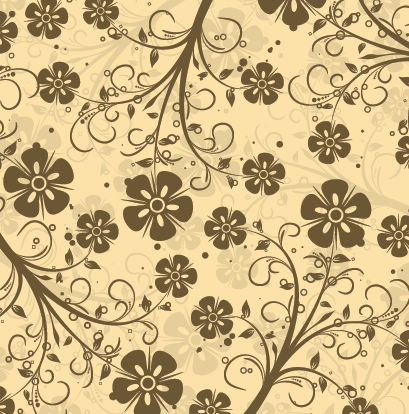 free vector Decorative Floral Pattern Vector